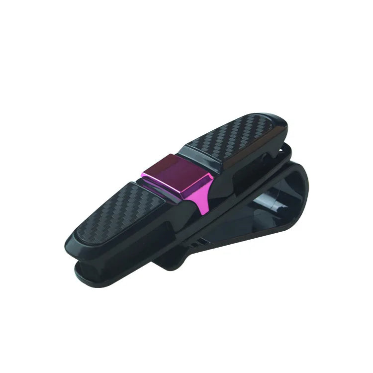 Multifunctional Automobile Eyeglass Storage Clip With Bidirectional Rotation 7