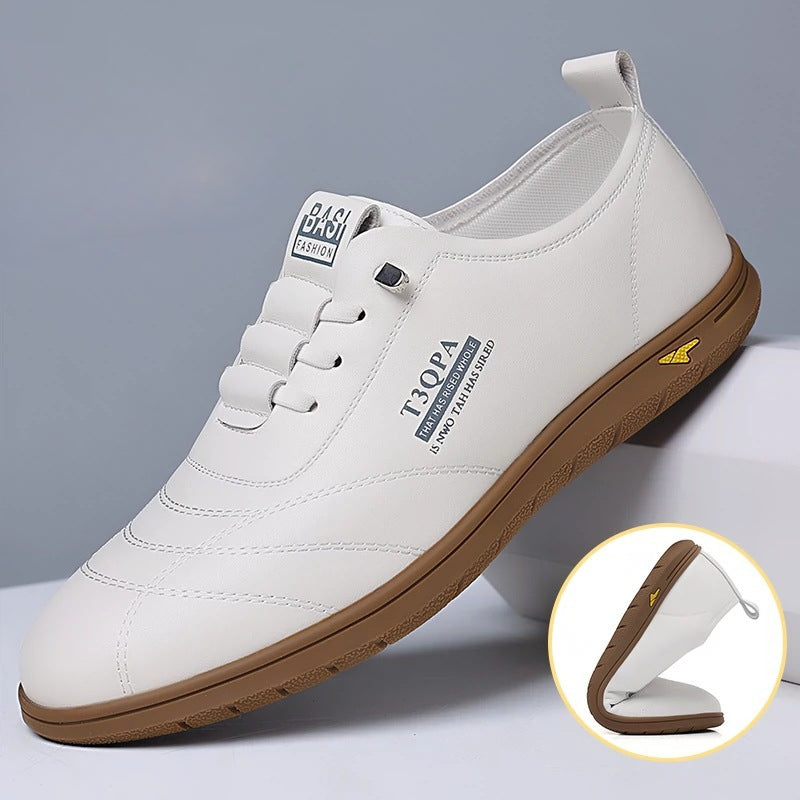 Versatile Walking Shoes for Men Classic Fashion Loafers Comfortable Leather Driving Shoes