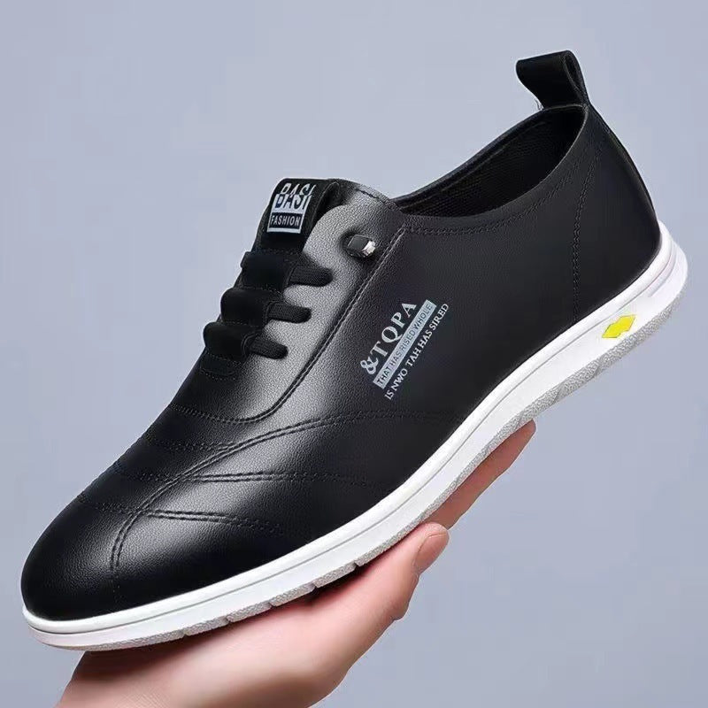 Versatile Walking Shoes for Men Classic Fashion Loafers Comfortable Leather Driving Shoes