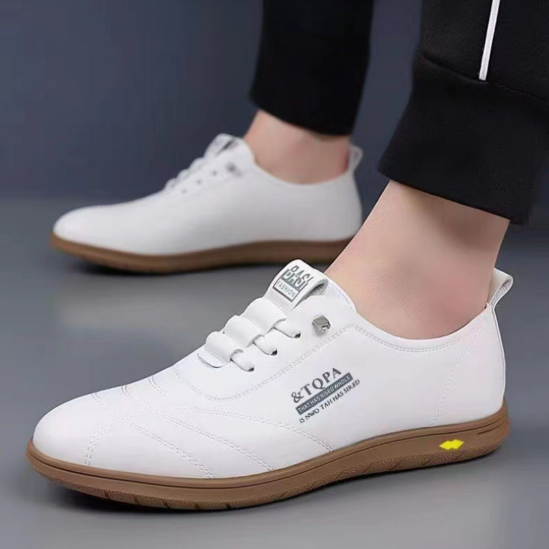 Versatile Walking Shoes for Men Classic Fashion Loafers Comfortable Leather Driving Shoes