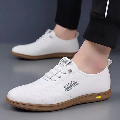 Versatile Walking Shoes for Men Classic Fashion Loafers Comfortable Leather Driving Shoes