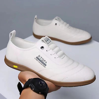 Versatile Walking Shoes for Men Classic Fashion Loafers Comfortable Leather Driving Shoes
