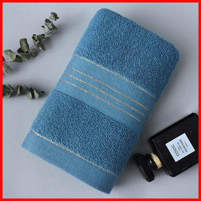 Absorbent Jacquard Polyester Cotton Towel AllCotton Class A Face And Bath Towel For Adults 1