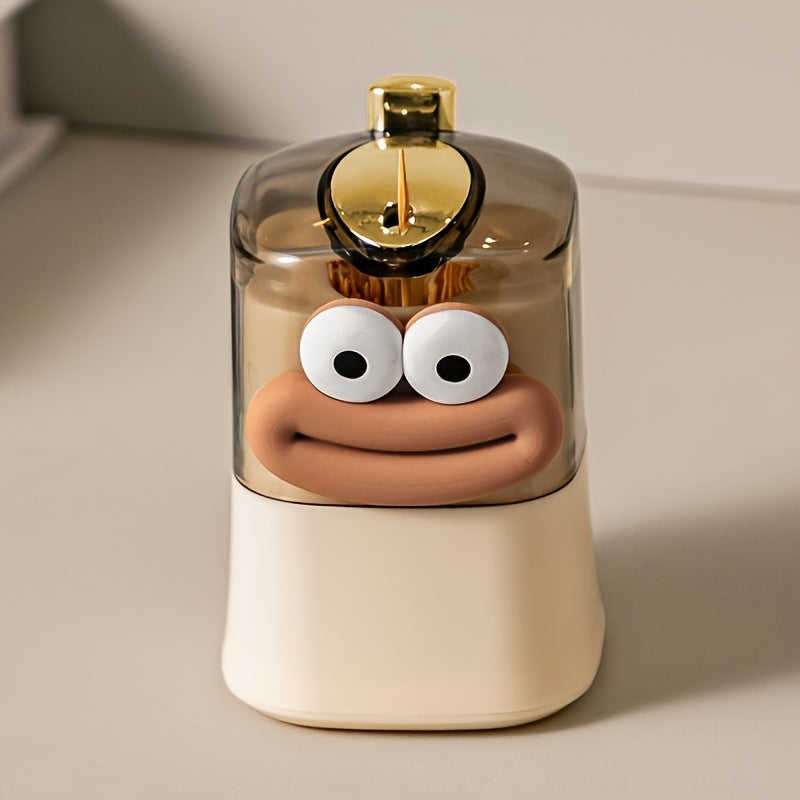 Portable Cartoon Toothpick Holder Creative Automatic PopUp Box For Home And Business 3