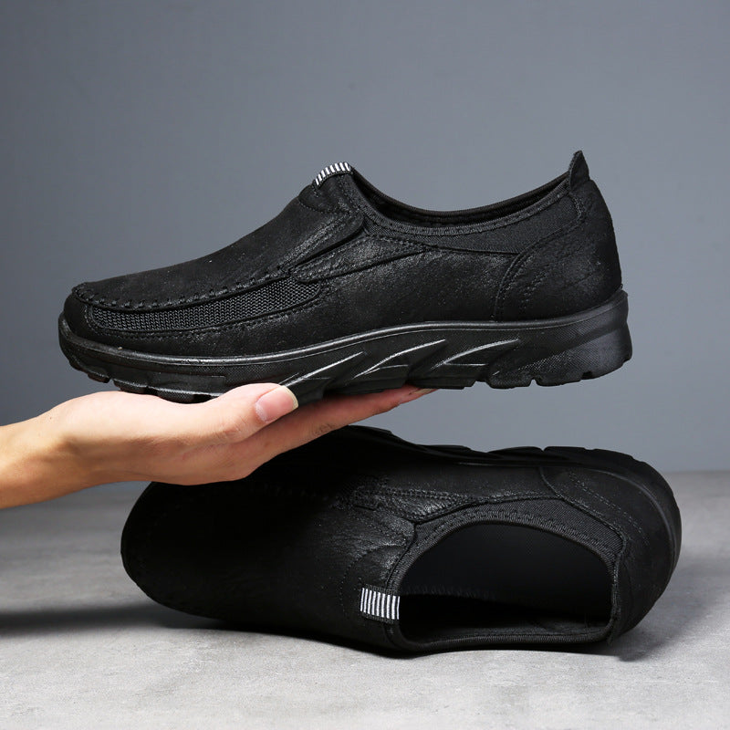 Comfortable Mens Loafers Sneakers Designer Handmade Casual Shoes Soft Sole Retro Walking Moccasins  7