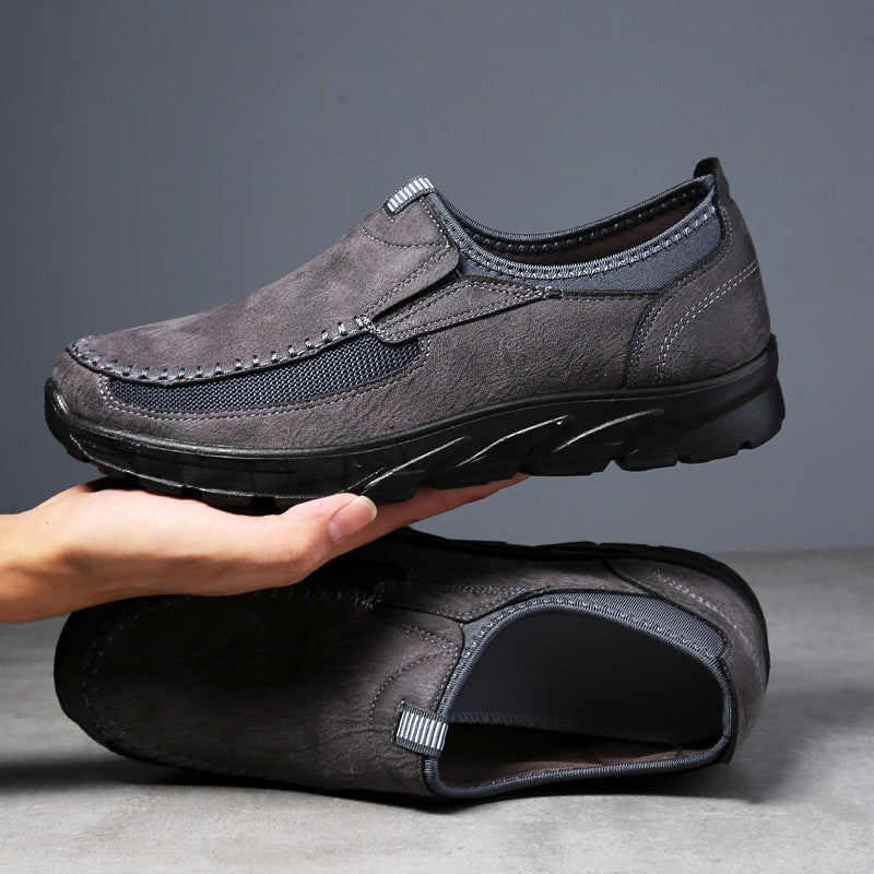 Comfortable Mens Loafers Sneakers Designer Handmade Casual Shoes Soft Sole Retro Walking Moccasins  8