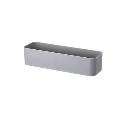 Wall Mounted Cosmetic Storage Box, Bathroom Storage Rack Shelf, Remote Control Phone Holder Organizer