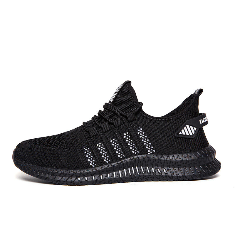 Men Sneakers Laceup Fashion Lightweight Walking Shoes Comfortable Running Shoes Brand Mesh Men Casu 4