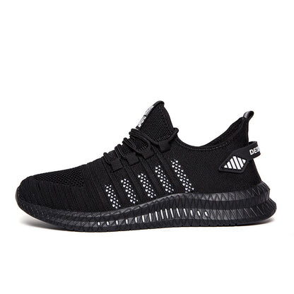 Men Sneakers Laceup Fashion Lightweight Walking Shoes Comfortable Running Shoes Brand Mesh Men Casu 4