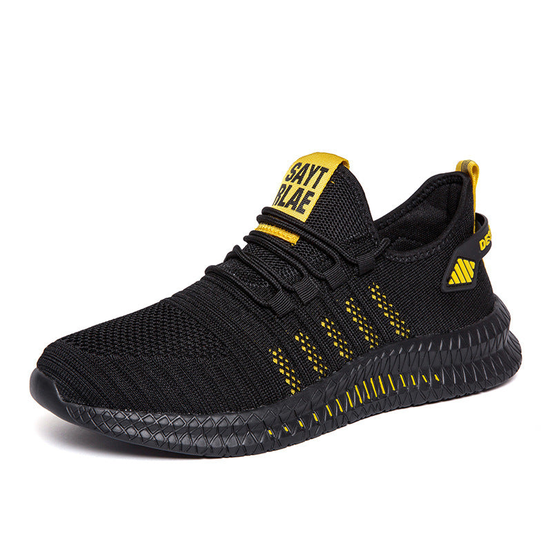 Men Sneakers Laceup Fashion Lightweight Walking Shoes Comfortable Running Shoes Brand Mesh Men Casu 7