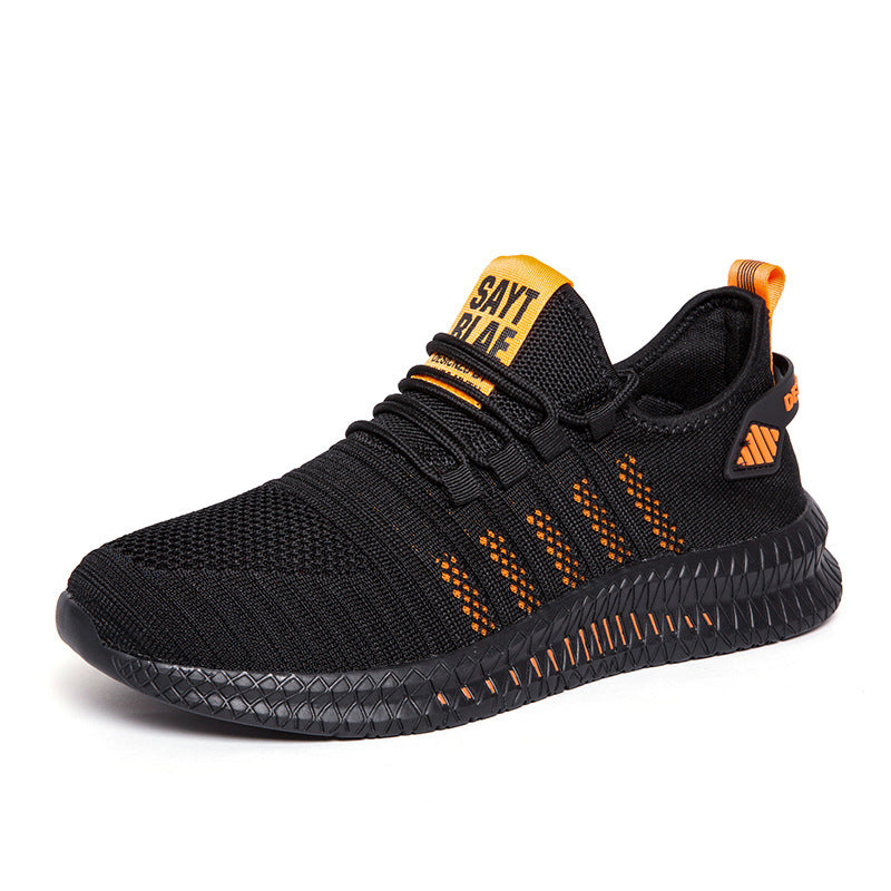 Men Sneakers Laceup Fashion Lightweight Walking Shoes Comfortable Running Shoes Brand Mesh Men Casu 6