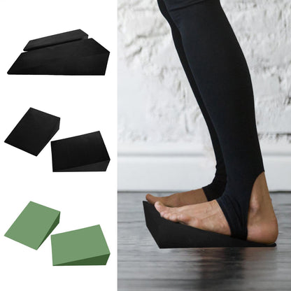 Fitness Accessories Yoga Wedge, EVA Foam Yoga Block, Pilates Wedge Squats Slant Board