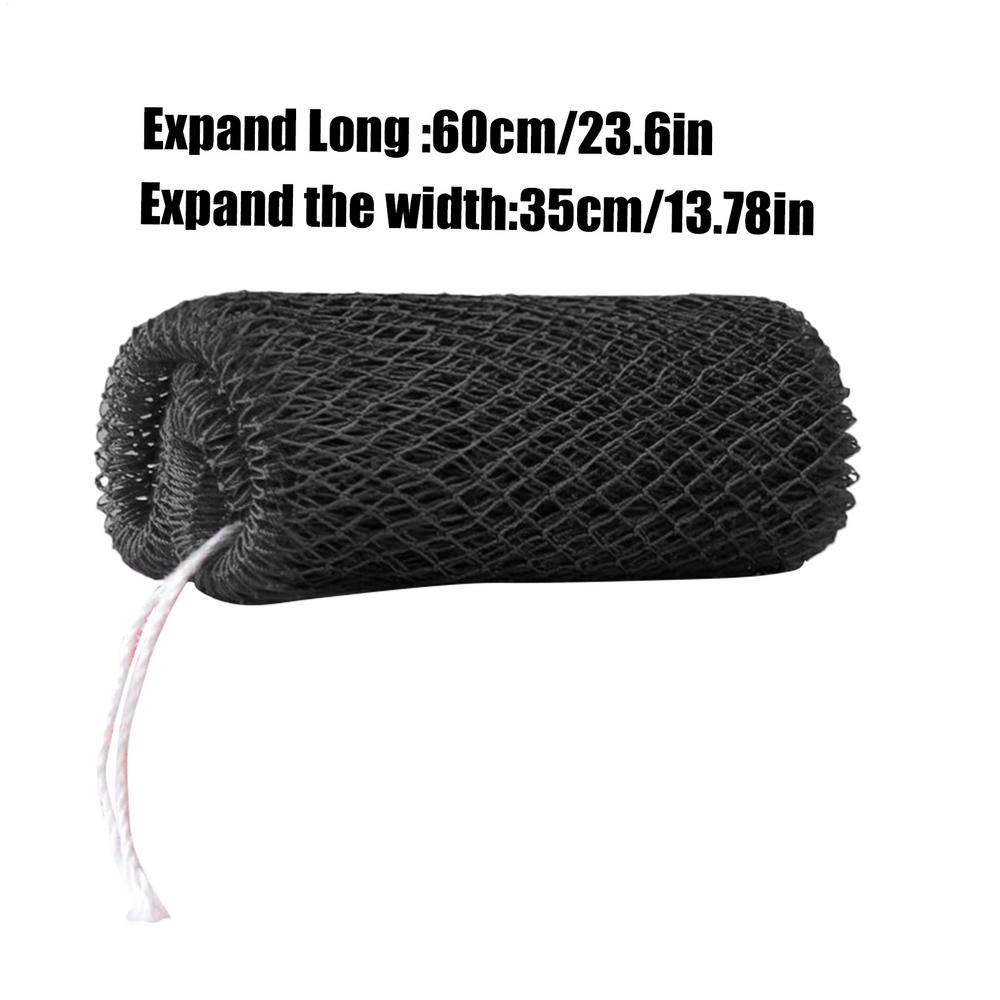 African Net Sponges, Authentic Exfoliating Bath Sponge Scrub, Deep Cleaning for Body, Arm, Foot, and Neck Skin