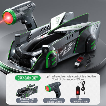 Light Chasing Wall Climbing Car Infrared Sensor Remote Control Toy Racing Car Four Wheel Drive For  8