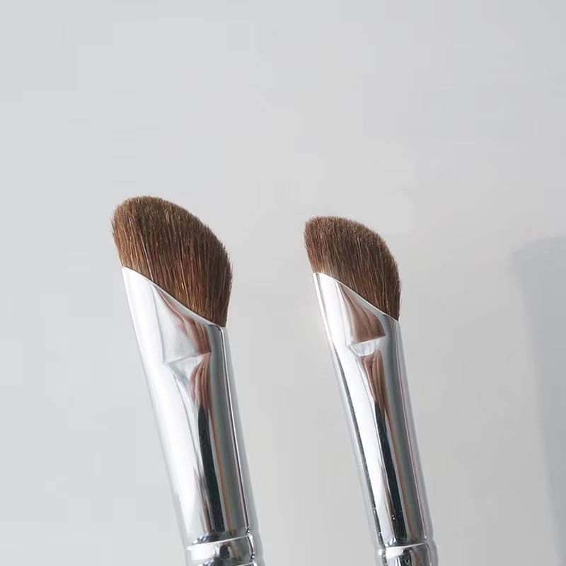 Karsyngirl Flat Angled Nose Contour Brush  Natural Hair Angled Makeup Brush For Nose Sculpting And  1