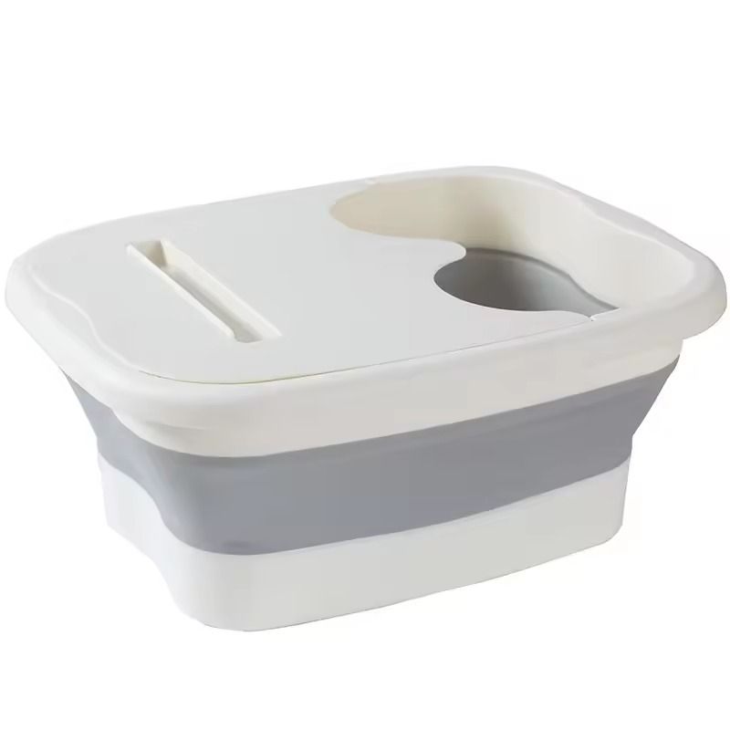 Foldable Foot Bath Massage Bucket For Relaxing Spa  Pedicure Soaks 9