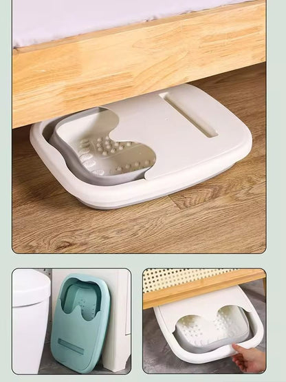 Foldable Foot Bath Massage Bucket For Relaxing Spa  Pedicure Soaks 3