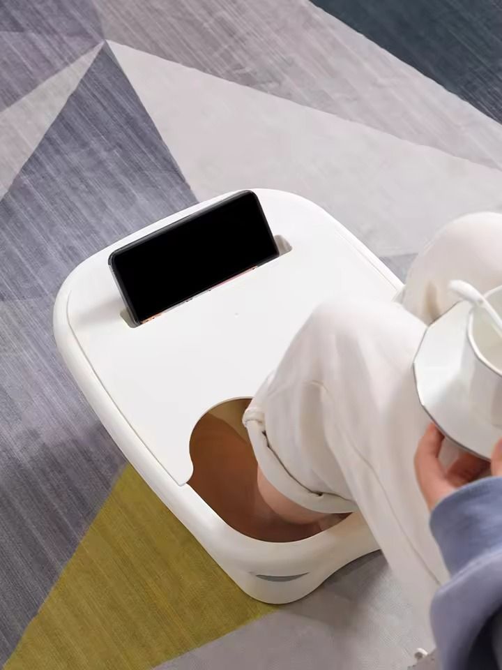 Foldable Foot Bath Massage Bucket For Relaxing Spa  Pedicure Soaks 4