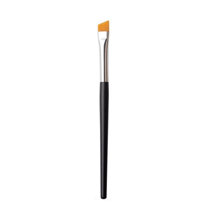 Karsyngirl 5 Pcs Eye Makeup Brush Set  Flat Eyeliner Eyebrow And Detail Brushes For Professional Ey 3