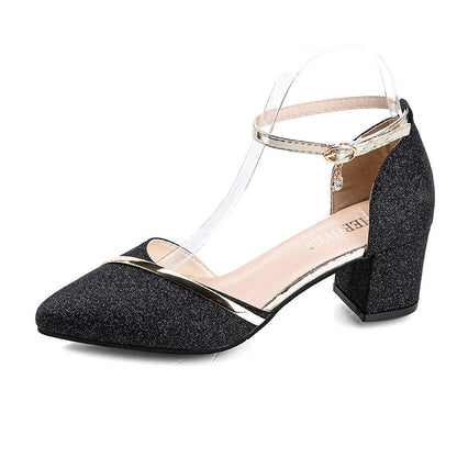 Sexy Sequins Women Shoes Golden Party Night Club Pumps Womens High Heels Fashion High Quality Women 7