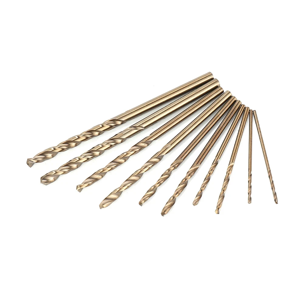 Cobalt Coated Drill Bit, HSS Power Tool for Stainless Steel and Metal Drilling