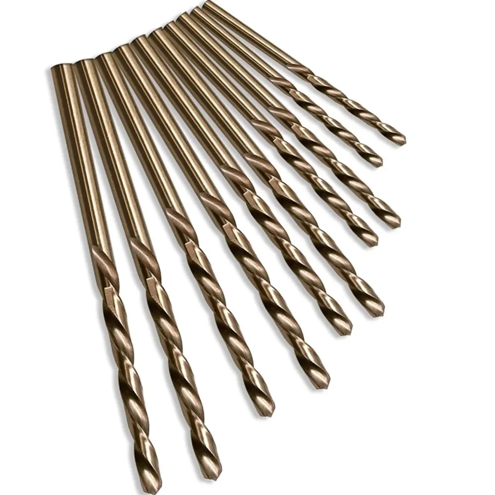 Cobalt Coated Drill Bit HSS Power Tool For Stainless Steel And Metal Drilling 5