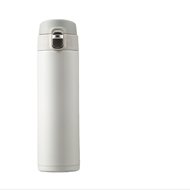 Creative Bullet Cover Thermos Cup Simple Solid Color Water Cup Students Go To School Design 7
