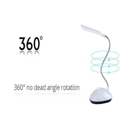 Eye Protection Night Lamp, LED Folding Table Lamp Reading Light, Bedroom Bedside Study Lighting Desk Light