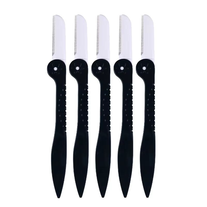 Karsyngirl 510 Pcs Facial Face Razor Eyebrow Trimmer Blades Set  Facial Hair Remover And Eyebrow Sh 6