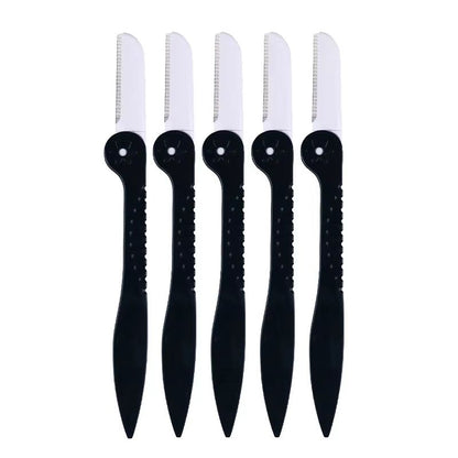 Karsyngirl 510 Pcs Facial Face Razor Eyebrow Trimmer Blades Set  Facial Hair Remover And Eyebrow Sh 6