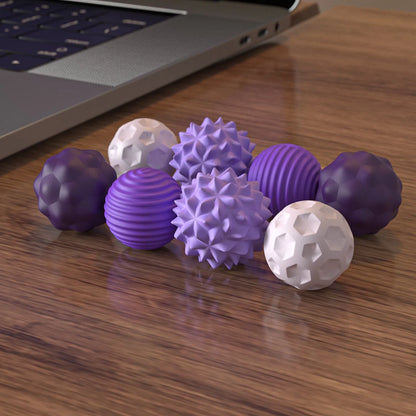 Silicone Magnetic Sensory Balls, Autism Calming Fidget Toy, Worry Balls for Anxiety Relief, Stress Sensory Toy for Kids