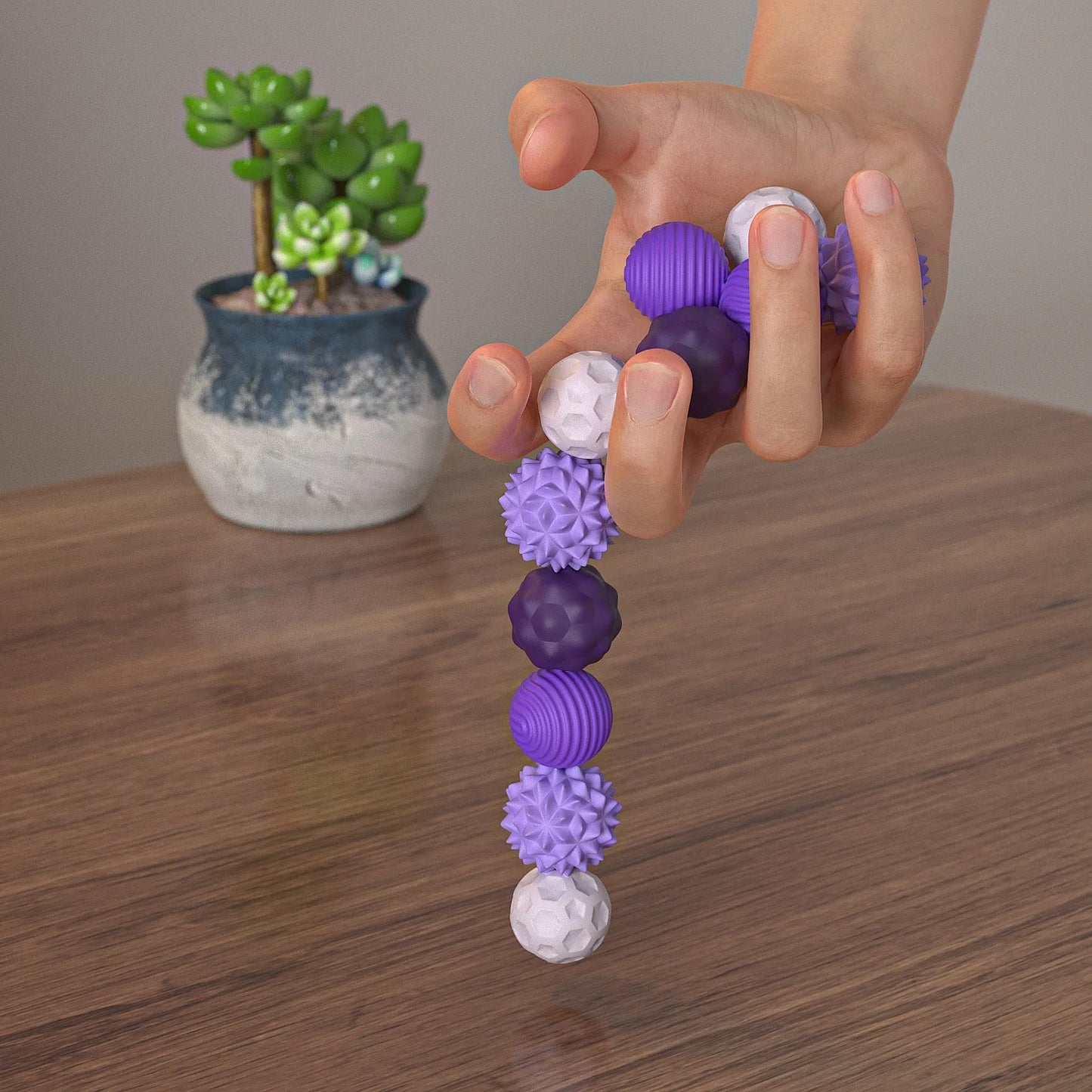 Silicone Magnetic Sensory Balls Autism Calming Fidget Toy Worry Balls For Anxiety Relief Stress Sen 2