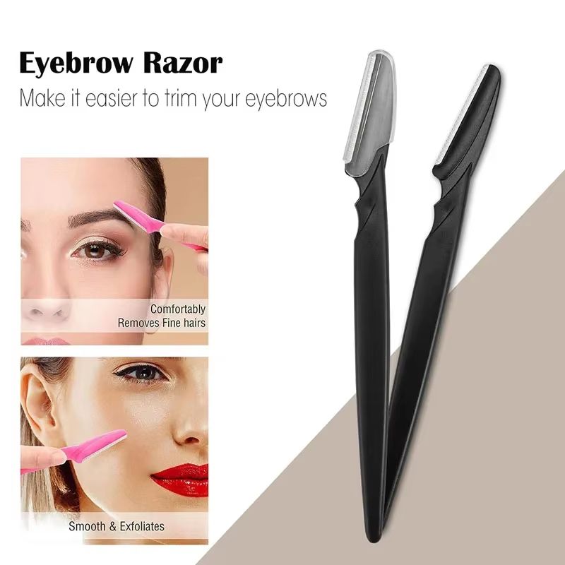 Karsyngirl 12 Pcs Mix Color Eyebrow Razor And Face Hair Remover Set For Women 2