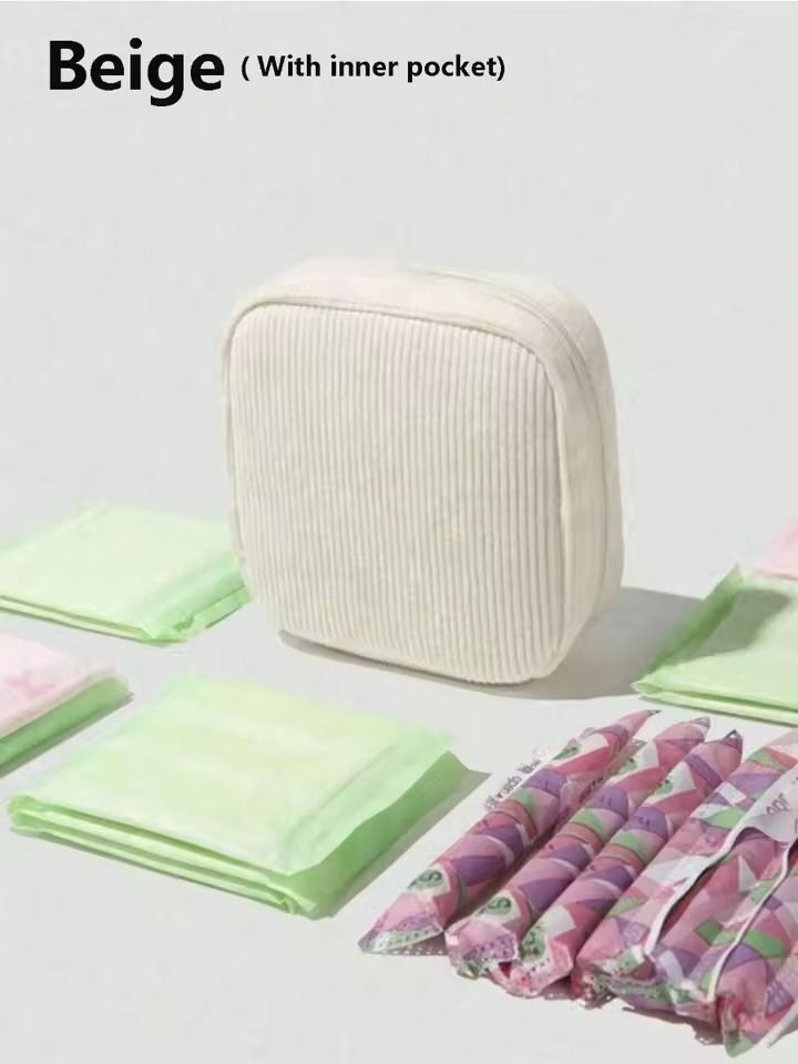Portable Napkin Storage Bag With Large Capacity For Girls 1