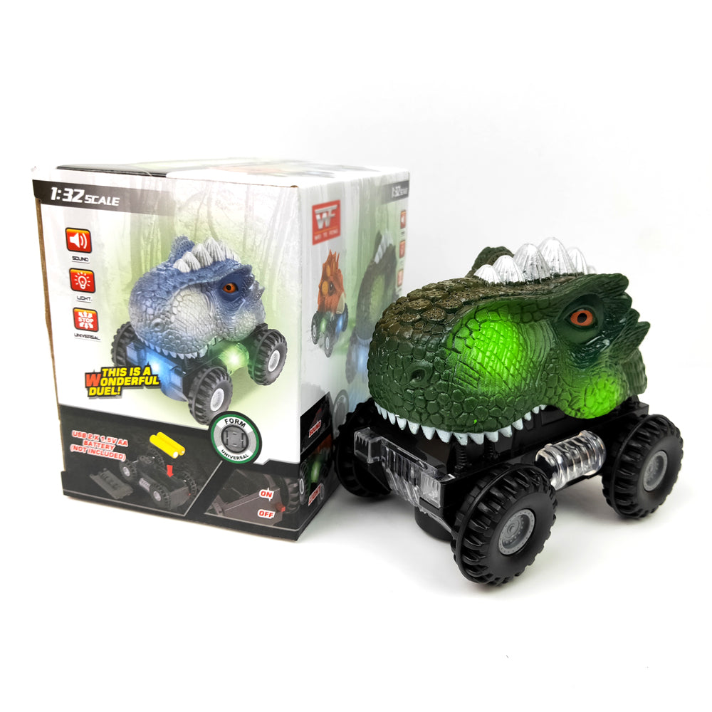 Interactive Dinosaur Toy For Kids Electric Dinosaur Model Car Gift Animal Themed Childrens Gift For 6