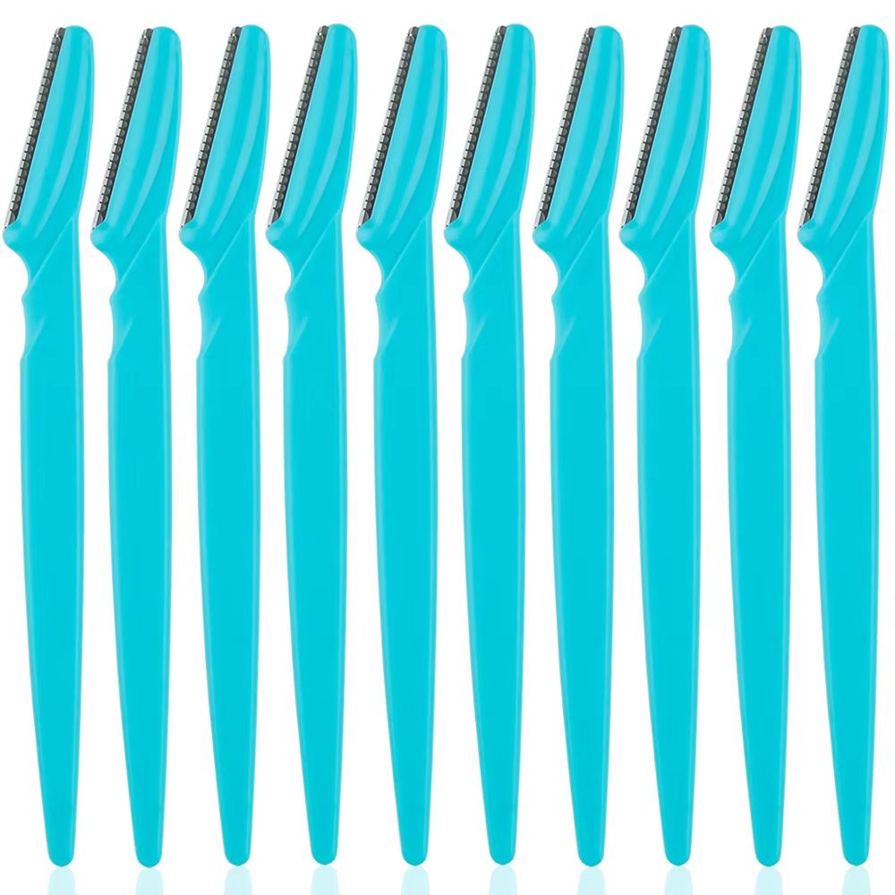 Karsyngirl 3410 Pcs Eyebrow Trimmer Blade Shaver Portable Face Razor Set Facial Hair Remover And Br 13