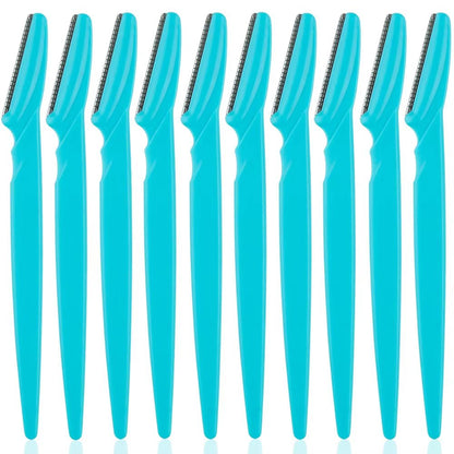 Karsyngirl 3410 Pcs Eyebrow Trimmer Blade Shaver Portable Face Razor Set Facial Hair Remover And Br 13