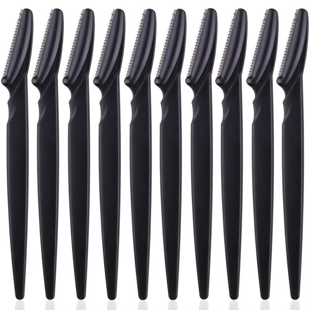 Karsyngirl 3410 Pcs Eyebrow Trimmer Blade Shaver Portable Face Razor Set Facial Hair Remover And Br 14