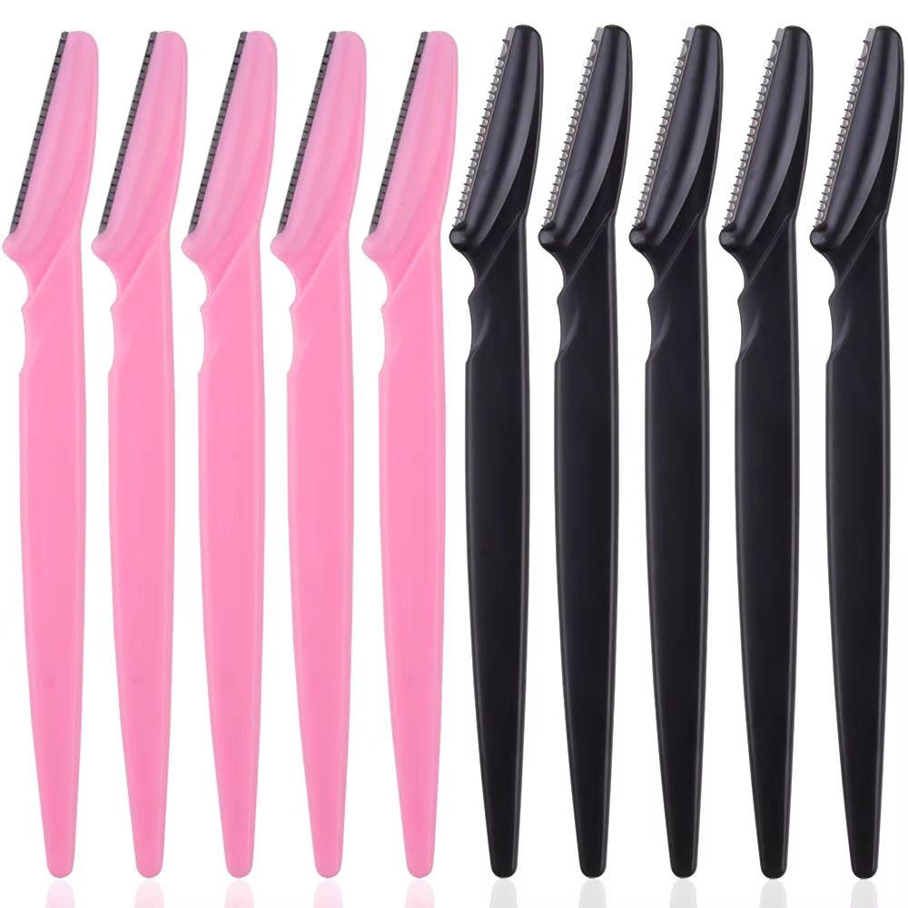 Karsyngirl 3410 Pcs Eyebrow Trimmer Blade Shaver Portable Face Razor Set Facial Hair Remover And Br 20