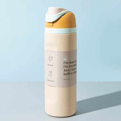 Stainless Steel Insulated Sports Cup Portable Water Bottle BestSelling LargeCapacity Handheld Cup 5