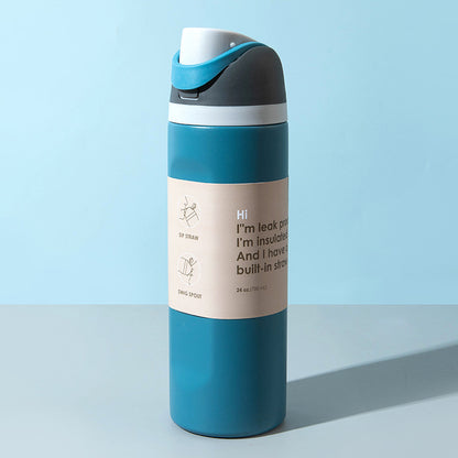 Stainless Steel Insulated Sports Cup Portable Water Bottle BestSelling LargeCapacity Handheld Cup 9