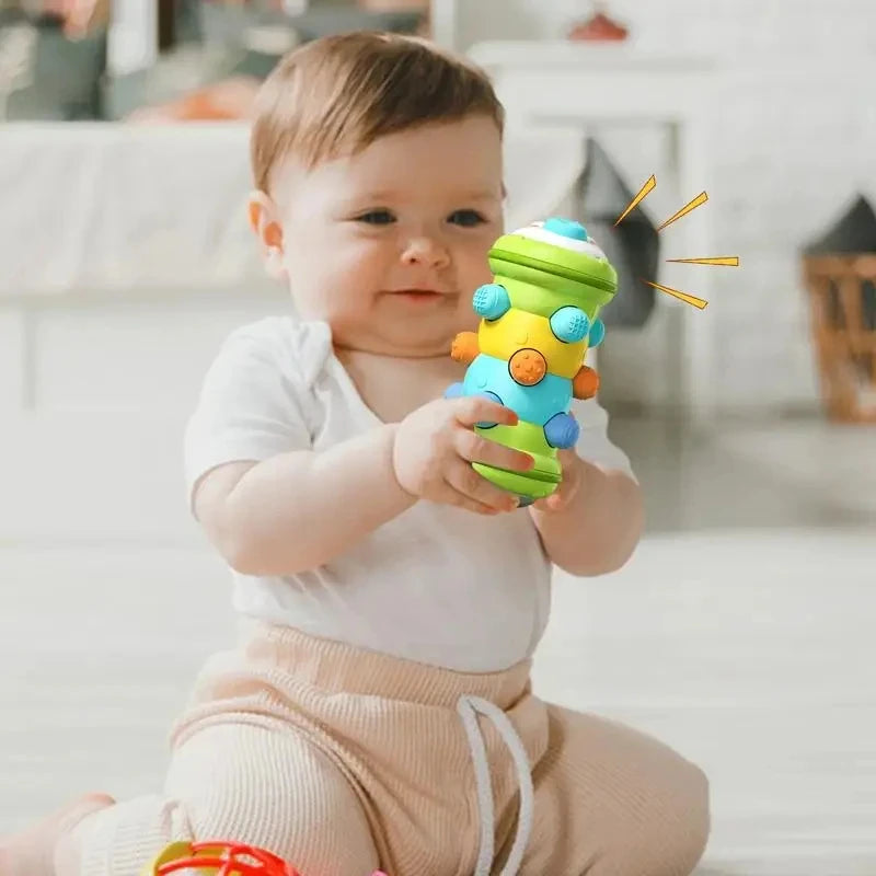 Montessori Educational Baby Crawling Roller Toy Tummy Time Activity Sensory Development Toy For Inf 1