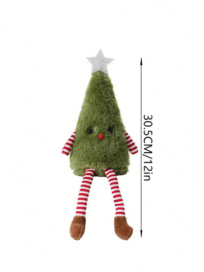 Christmas Decorations Cute Plush Christmas Tree Doll Party Gifts  Couple Gift Ornaments 6
