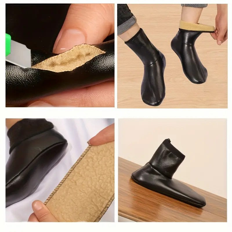 Outdoor Sports Snowfield Socks For Autumn Winter Thickened Windproof Warm Plush Indoor Floor Socks 2