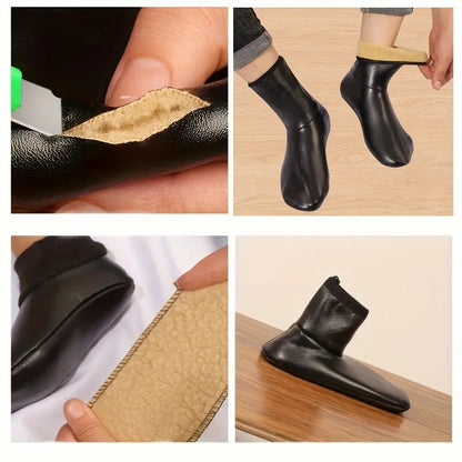 Outdoor Sports Snowfield Socks For Autumn Winter Thickened Windproof Warm Plush Indoor Floor Socks 2