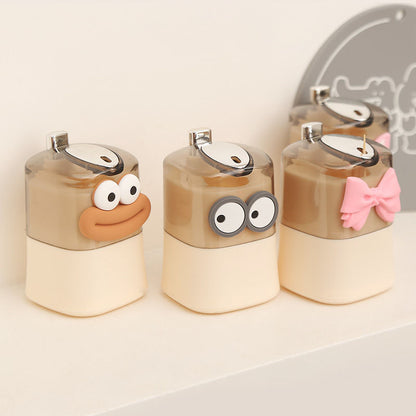 Cartoon Design Toothpick Holder, Eco-Friendly, High Appearance Level for Home Use, Light Luxury Table Accessory
