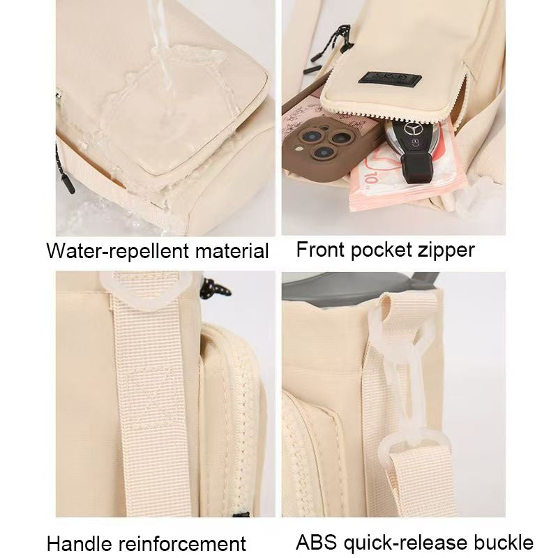 Portable Water Bottle Bag Premium Simple Water Cup Cover Travel Mobile Phone Water Cup Protective C 4