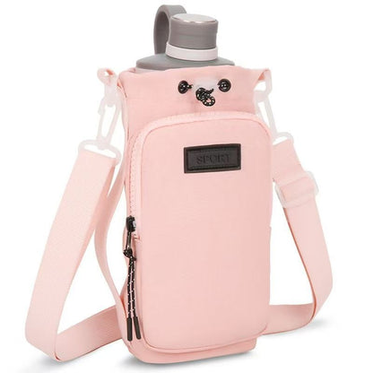 Portable Water Bottle Bag Premium Simple Water Cup Cover Travel Mobile Phone Water Cup Protective C 1