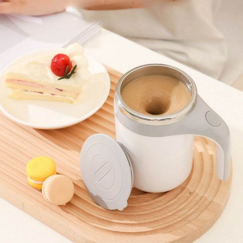 Wireless Coffee Cup, Practical Rechargeable Fully Automatic Mixing Mug The Style Is Novel and The Wireless Coffee Cup
