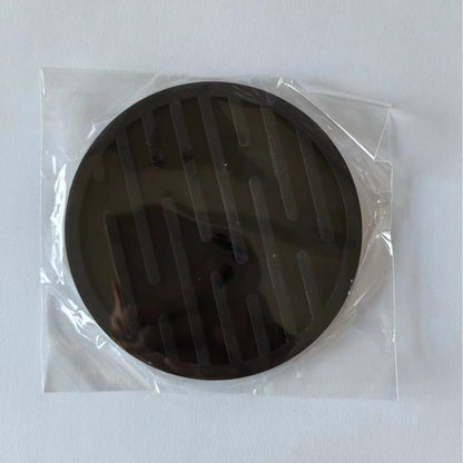 Heatresistant Silicone Coaster Antislip Round Striped Beverage Coaster Waterdraining Coasters 4